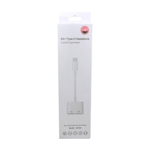 Type C 2-in-1 Headphone Adapter (JH032) 9eight5