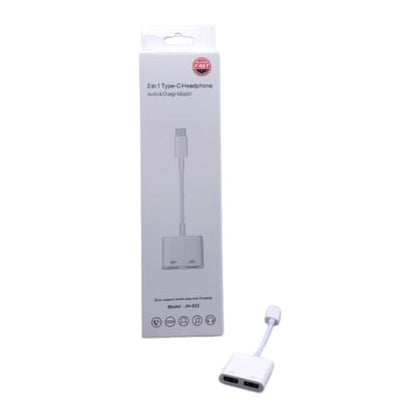 Type C 2-in-1 Headphone Adapter (JH032) 9eight5