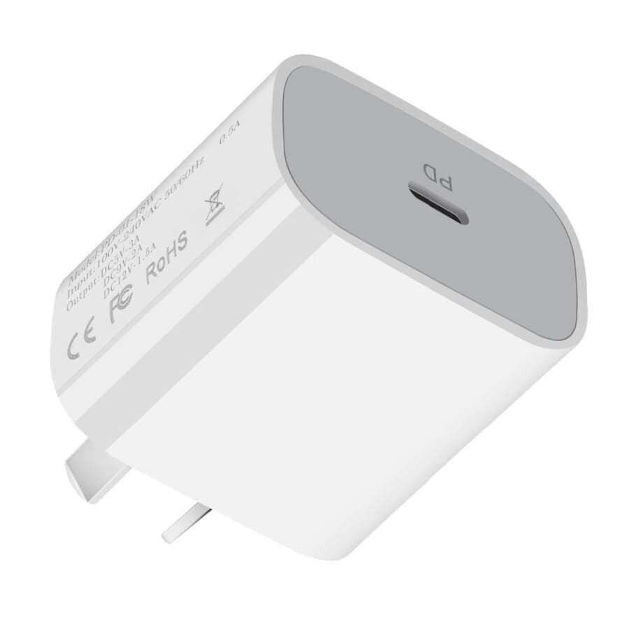 Type-C to lightning cable (1m) & Wall Plug (NZ / AUS) 9eight5