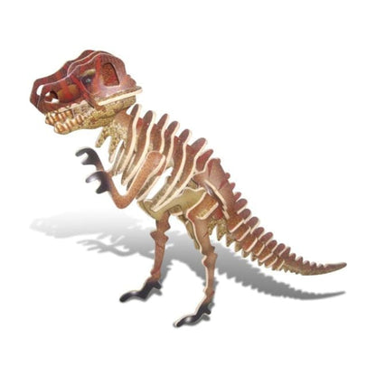 Illuminated Tyrannosaurus 3D puzzle by 9eight5, featuring detailed dinosaur design with built-in lighting, perfect for display.
