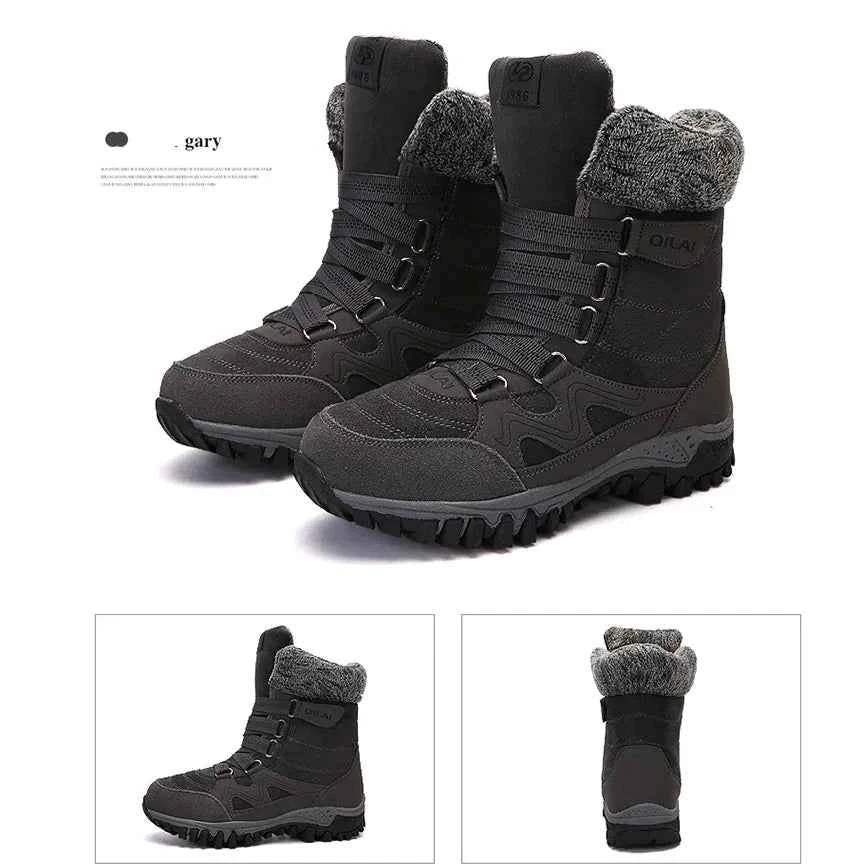 Women's Winter Outdoor Snow Boots for Hiking and Skiing