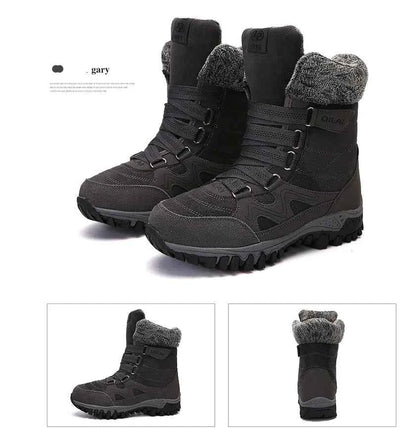 Women's Winter Outdoor Snow Boots for Hiking and Skiing