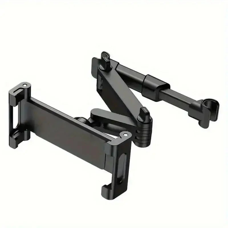 Universal Car Headrest Tablet & Phone Holder Mount (Black & Red) Habicare