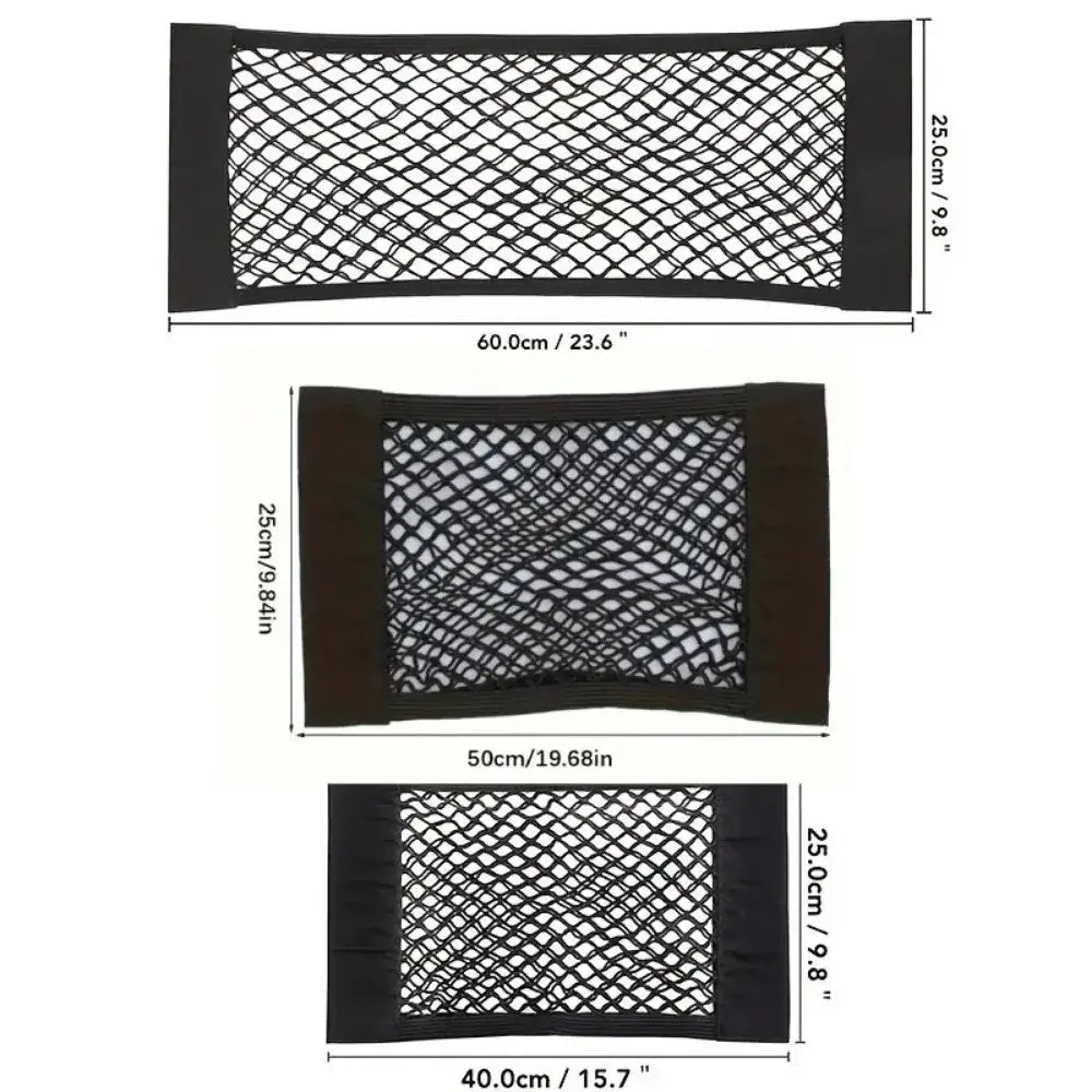 Universal Double Mesh Vehicle Storage Net (3 different sizes available) Habicare