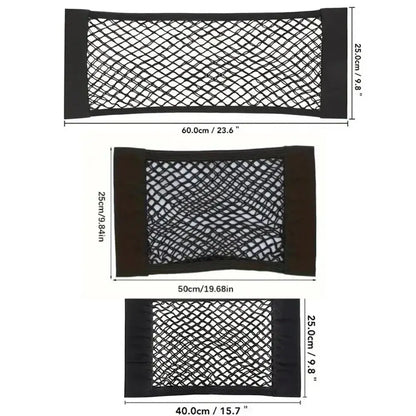 Universal Double Mesh Vehicle Storage Net (3 different sizes available) Habicare