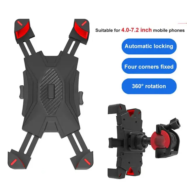 Universal Large Phone Holder for Bike, Motorcycle and Scooters Habicare