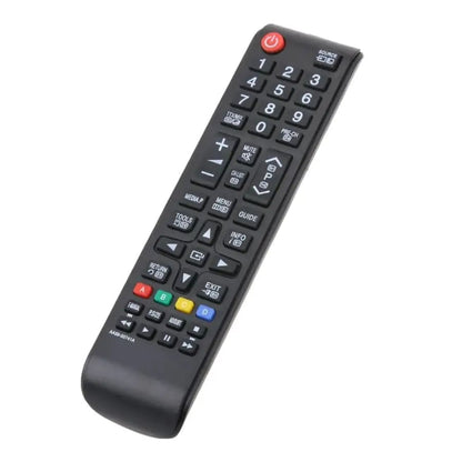 9eight5 Universal Smart TV Remote control with multiple buttons for easy TV operation, designed for universal electronics use.