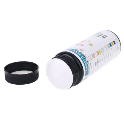 Habicare URS-14 personal health test strips for urinalysis, 100 urine reagent strips for health monitoring and testing.