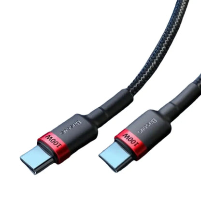 Habicare 9eight5 USB-C PD charger cord compatible with iPhone 15, 16, and MacBook for fast charging and data transfer.