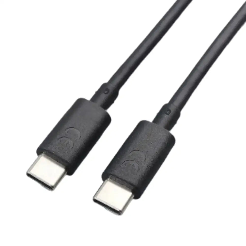 Black Habicare USB-C PD charging cable for Motorola Moto G and Edge series TWS earbuds, designed for fast charging and durability.