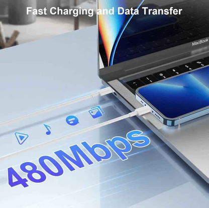 USB-C to Lightning Cable 1 Meter – Fast Charging iPhone & iPad Charger Cable