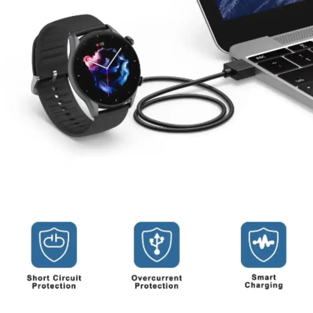 USB Charger Cable for Amazfit GTR/GTS/T-Rex 2 Habicare