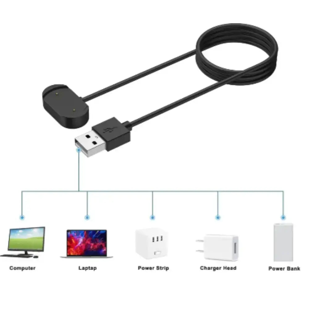 USB Charger Cable for Amazfit GTR/GTS/T-Rex 2 Habicare