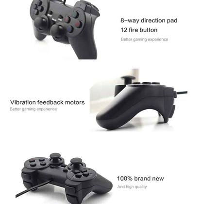 USB Wired Gaming Controller for PC & Laptop – Windows Gamepad