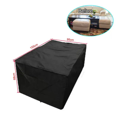 V/L-Shape Waterproof Garden Sofa Cover – Rattan Corner Furniture Protector (different sizes available) Habicare