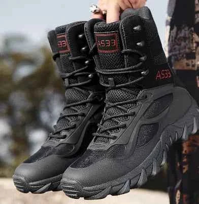 Men's Comfortable Wear-resistant Steel Toe Safety Shoes