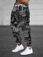 Vibrant Print Men's Sweatpants