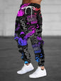 Vibrant Print Men's Sweatpants