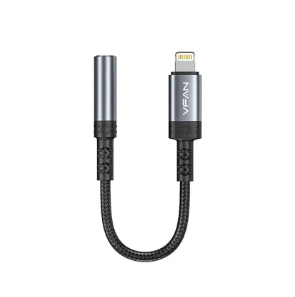 Vipfan Lightning to 3.5mm Audio Jack Adaptor