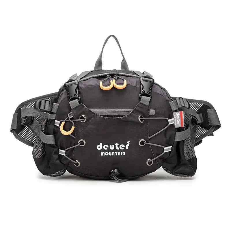 Deuter Cycling Sports Waist Bag - 10-Inch Multi-Pocket Design for Running & Outdoor Activities | Unisex