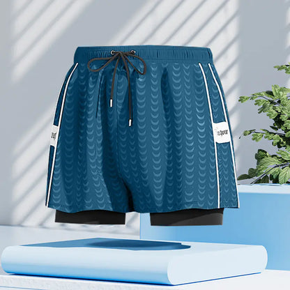 Men's Quick-Dry Swim Trunks - Beach Shorts for Swimming & Spa Mead's Supply & Equipment Outfitters limited