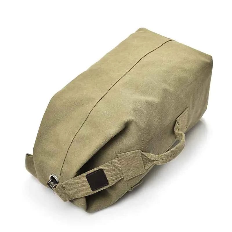 Waterproof Canvas Hiking Backpack - High Capacity Travel Pack in 2 Sizes | Outdoor Adventure Rucksack