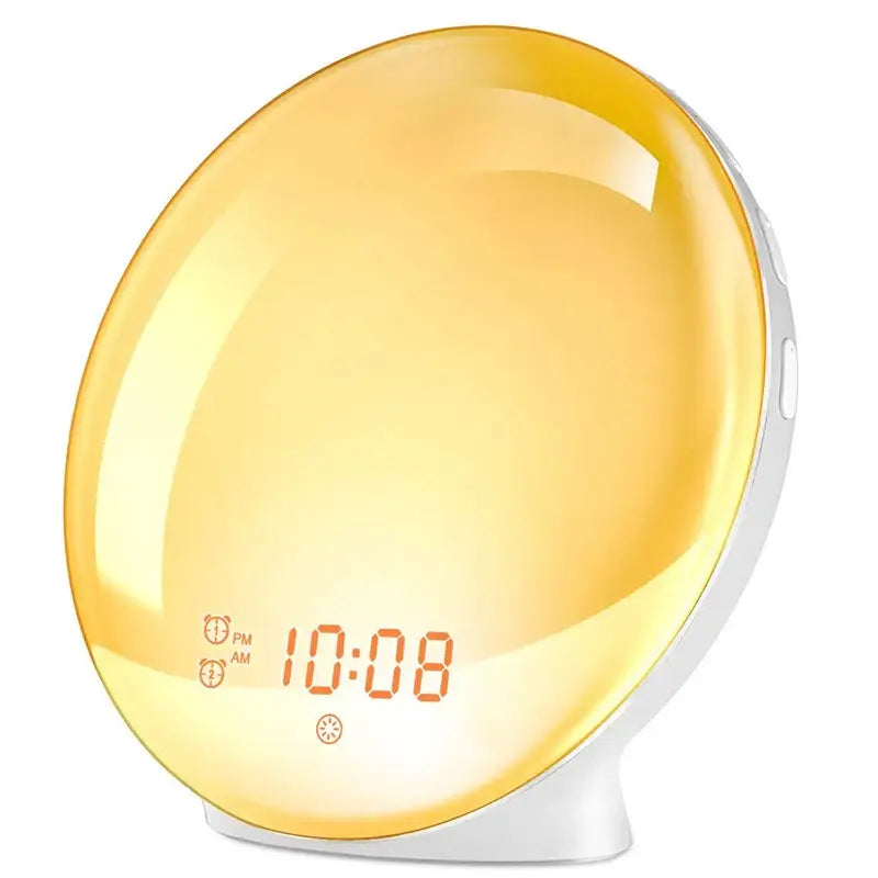 Wake-Up Light Alarm Clock – Sunrise/Sunset Simulation Habicare