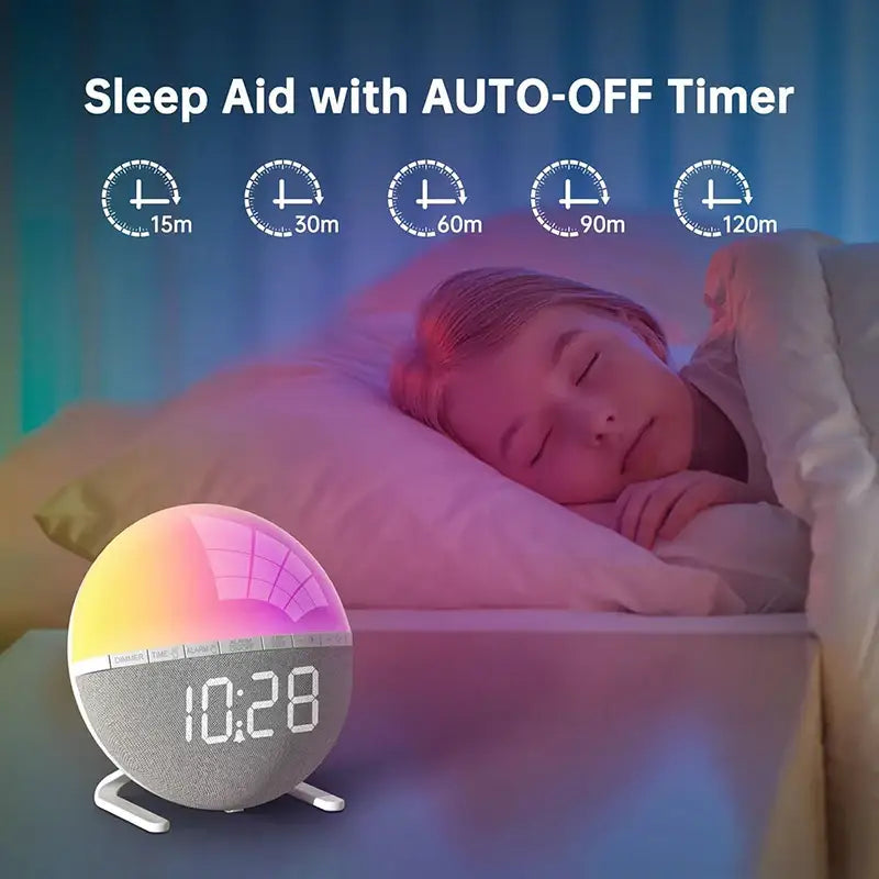 Wake-Up Light Sunrise Alarm Clock - ShopHub