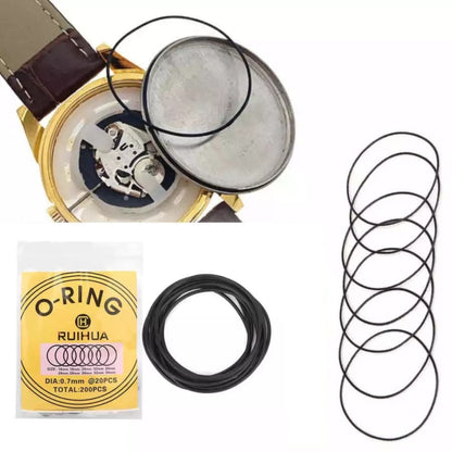 Watch O-rings - 0.7mm (for waterproof watches) That Watch Shop