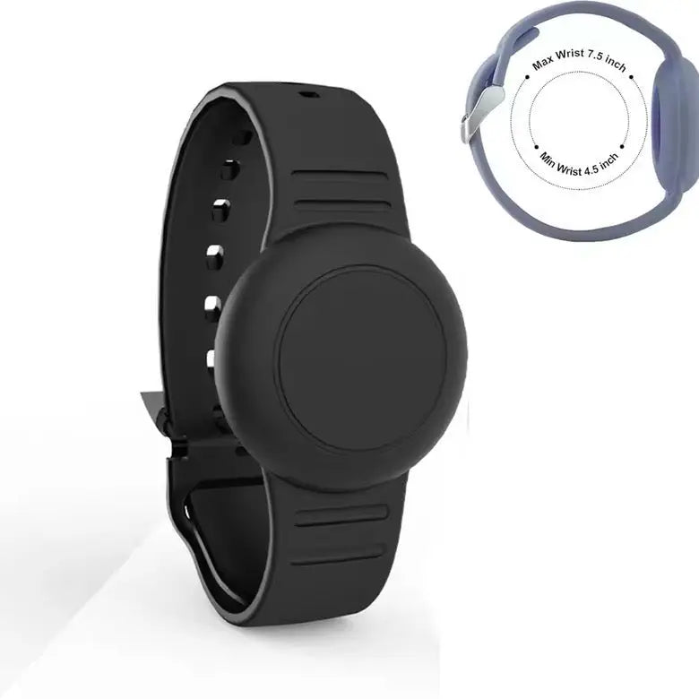 Waterproof Air Tag Bracelet – Hidden Silicone Wristband Habicare