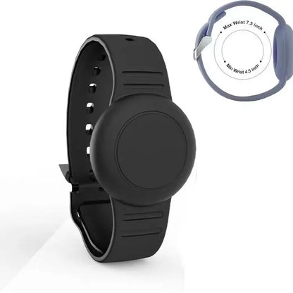 Waterproof Air Tag Bracelet – Hidden Silicone Wristband Habicare