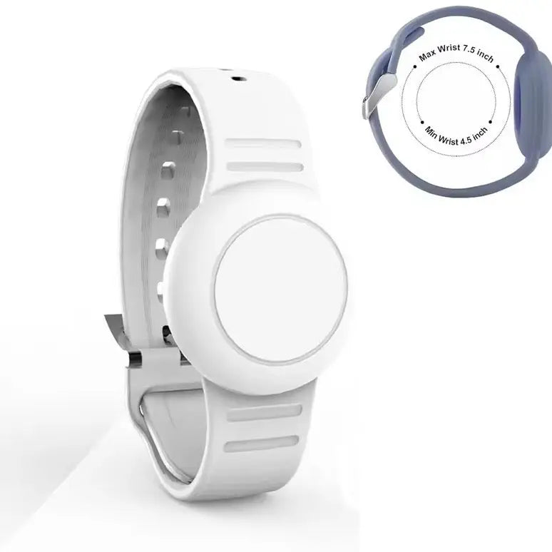Waterproof Air Tag Bracelet – Hidden Silicone Wristband Habicare