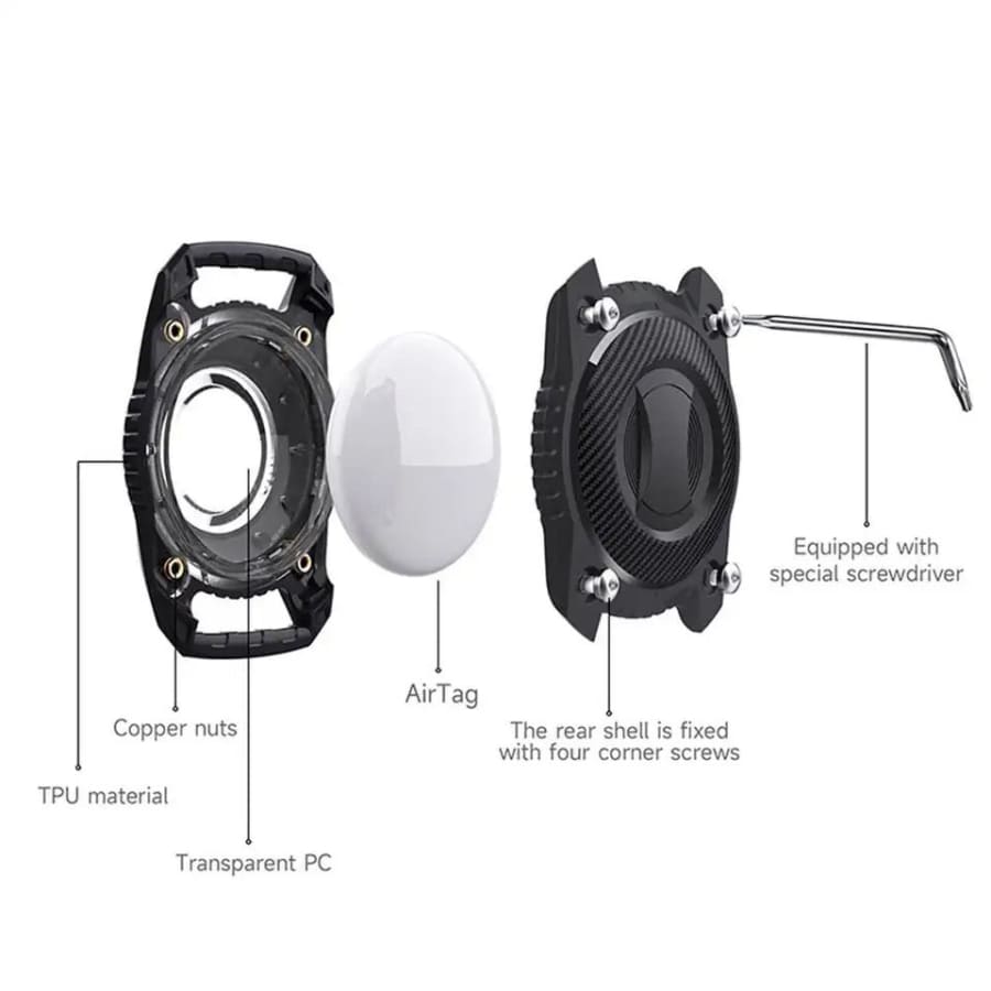 Waterproof Apple Air Tag Holder (for straps) That Watch Shop