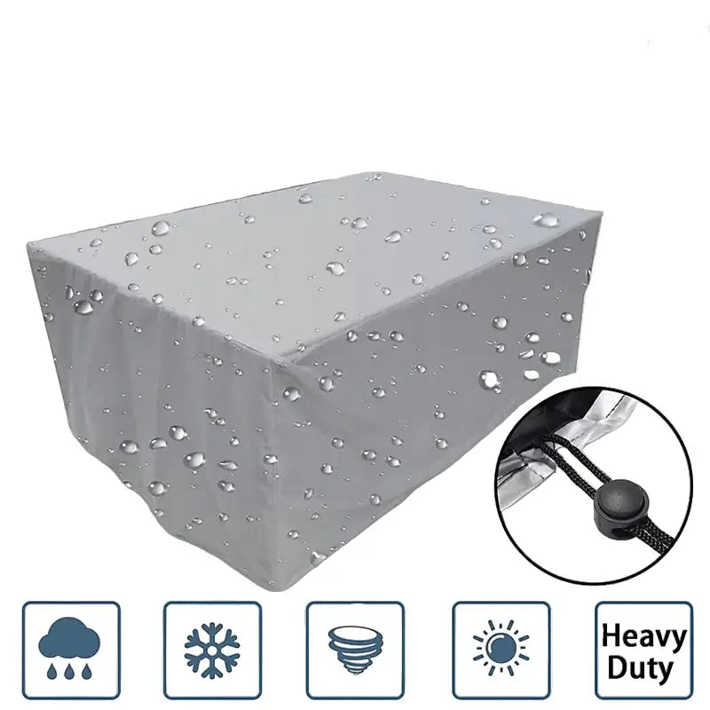 Waterproof Garden Furniture Cover – Dustproof, Rain/Snow Protection (available in different sizes) Habicare
