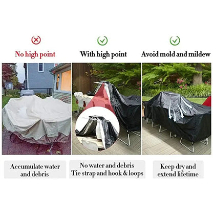 Waterproof Garden Furniture Cover – Dustproof, Rain/Snow Protection (available in different sizes) Habicare