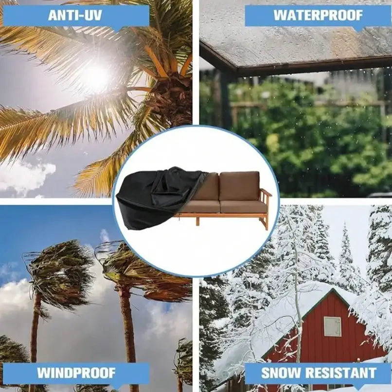 Waterproof Outdoor Bench Cover – Dustproof, UV-Resistant (3 sizes available) Habicare