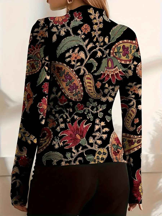 Western-Inspired Plus Size Top