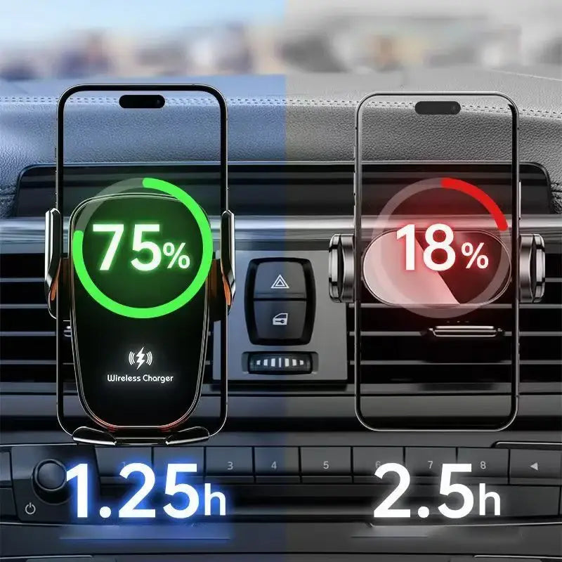 Wireless Car Charger – 15W Habicare