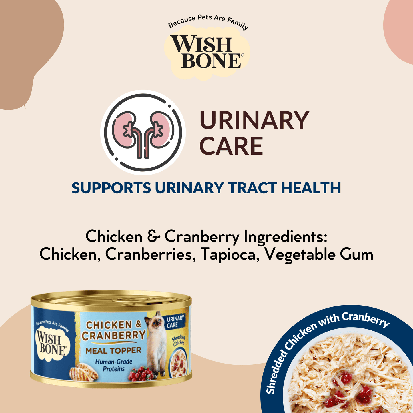 Wishbone Urinary Care Cat Food Topper Value Bundle