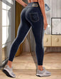 Denim Yoga Pants. Women's Comfortable Jeans