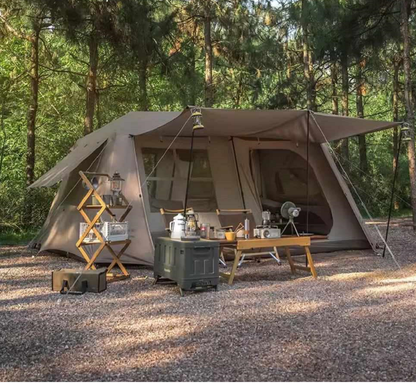 Family Tent Automatic Tent –Double Layers PU3000+ Waterproof,Two Bedroomsu LCF01620 ECOTREK