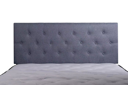 Fenland Headboard Light Grey King Size sue-e furniture