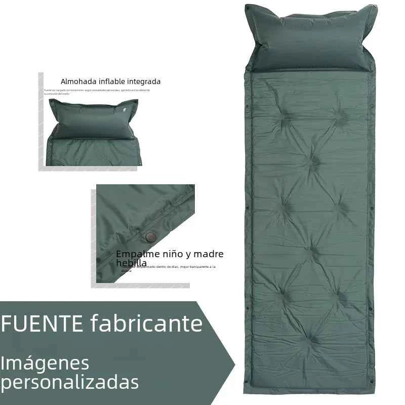 Automatic Inflatable Camping Mattress - 180x60x2.5cm Moisture-Proof Sleeping Pad | 200kg Capacity