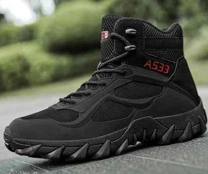 Men's Comfortable Wear-resistant Steel Toe Safety Shoes