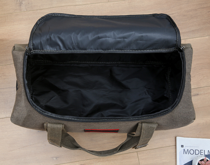 Canvas Storage Bag – High-Capacity Travel, Camping & Moving Luggage Bag ECOTREK