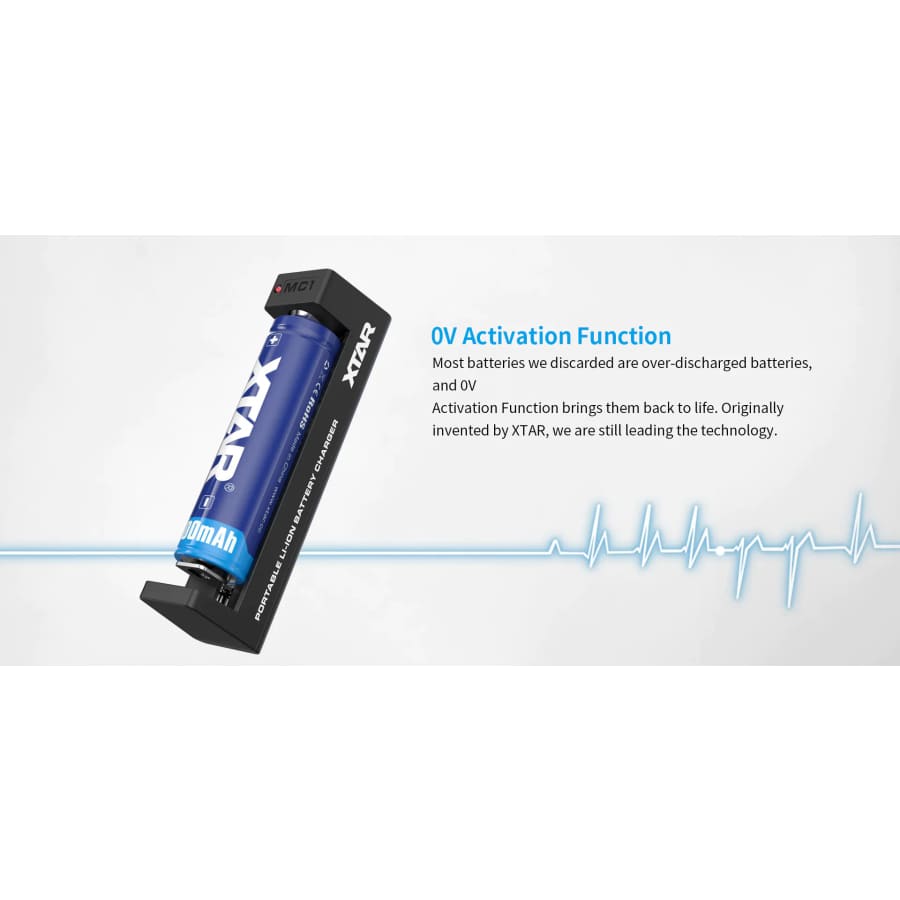 XTAR MC1 1 Bay USB Battery Charger That Watch Shop