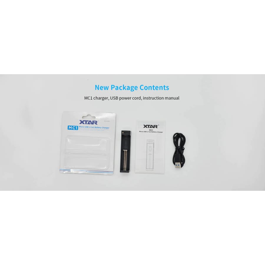 XTAR MC1 1 Bay USB Battery Charger That Watch Shop