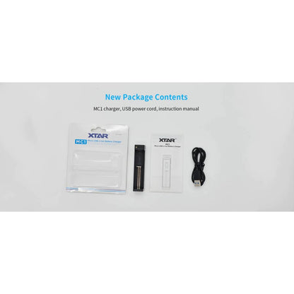 XTAR MC1 1 Bay USB Battery Charger That Watch Shop