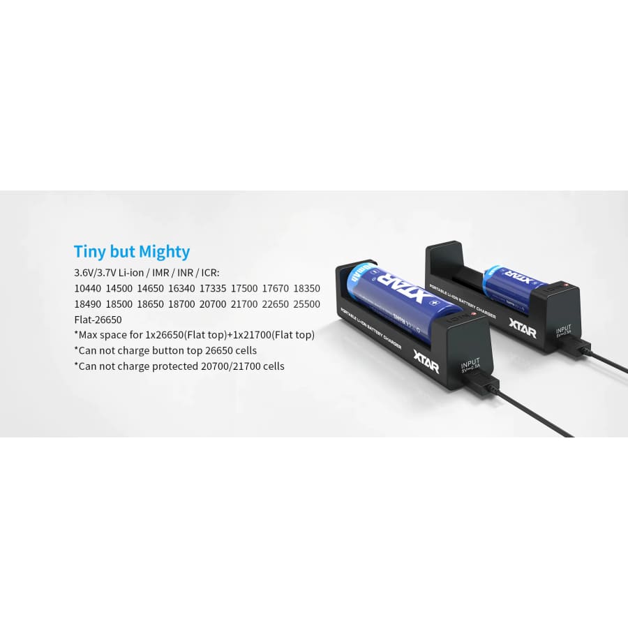 XTAR MC1 1 Bay USB Battery Charger That Watch Shop