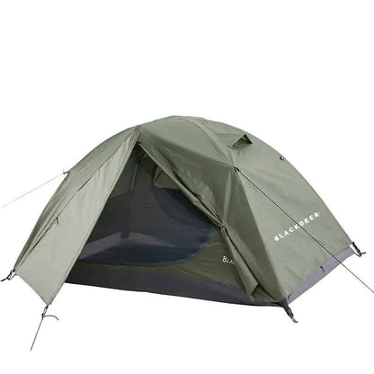 BlackDeer Double Layer Camping Tent - 2-3 Person Waterproof 3/4 Season Shelter with Aluminum Poles